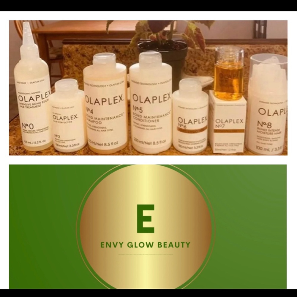 Bundle of Olaplex products: N.0,3,4,5,6, 7&8